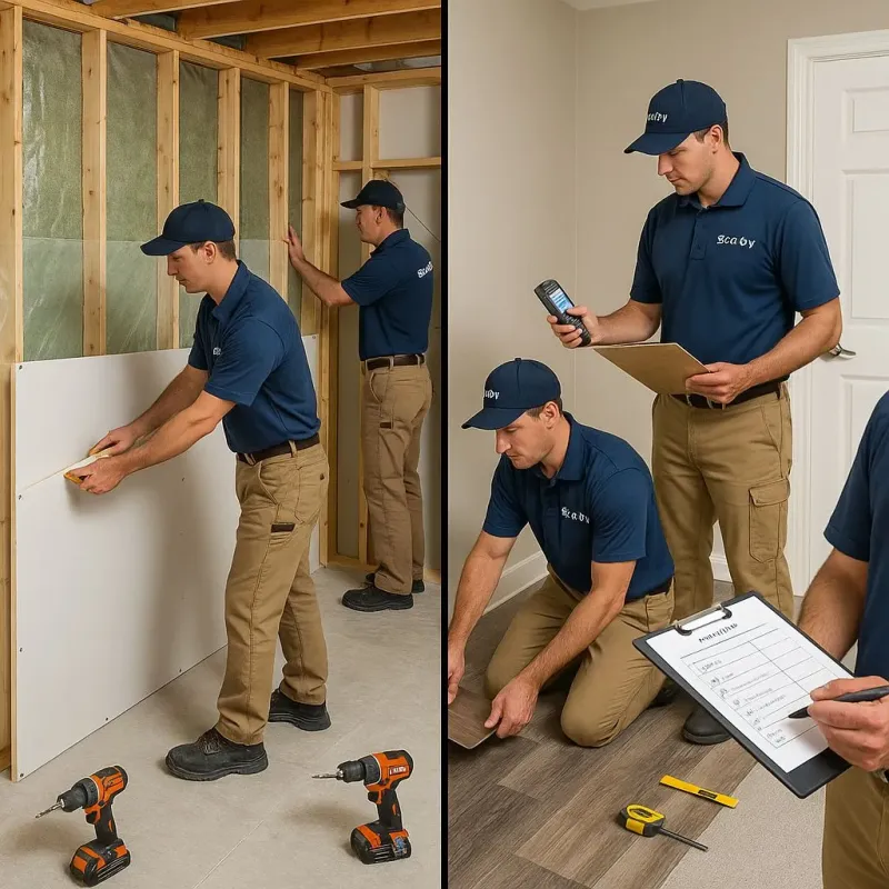 Repairs and Reconstruction process in Sewanee, TN